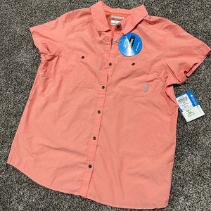 Columbia Omni shade sun protection shirt large